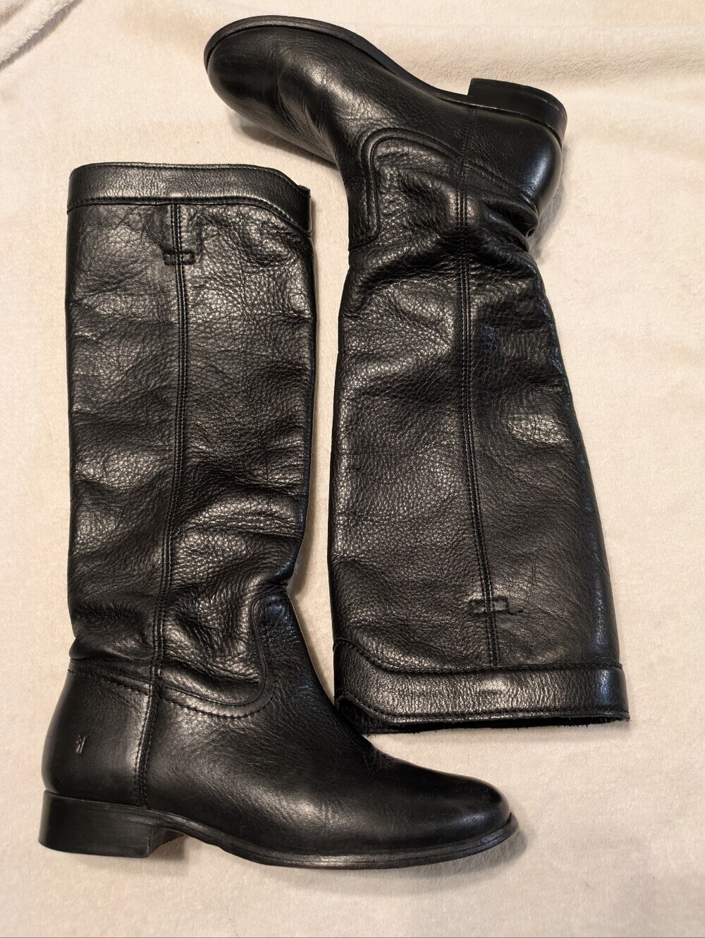 Frye Tall Riding Boots Black 6.5